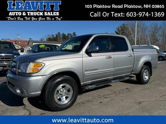 2004 toyota tundra 4.7l v8 double cab no rust!