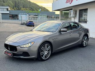 maserati ghibli 3.0 v6 bi turbo 410 s q4 automatique full option