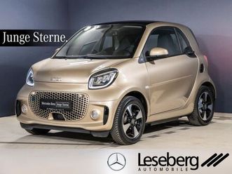 smart fortwo coupé eq passion led/22kw/pano/jbl/kamera
