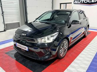 kia rio 1.0 tgdi 120 ch gt-line de 1 ere main / camera de recul / carplay / semi cuir / jantes alu / garantie