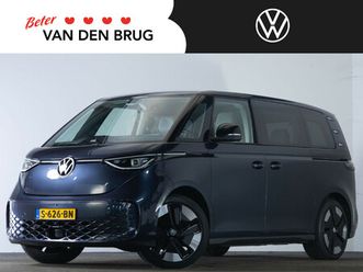 volkswagen id. buzz 1st max 77kwh 204 pk | iq led matrix | navigatie | 360 camera | elektrische shuifdeuren | trekhaak | stoelverwarming |