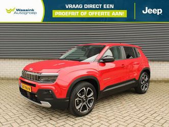 jeep avenger altitude 100pk i 18 inch velgen i all-seasonbanden i adaptive cruise control i trekhaak i apple carplay/android auto