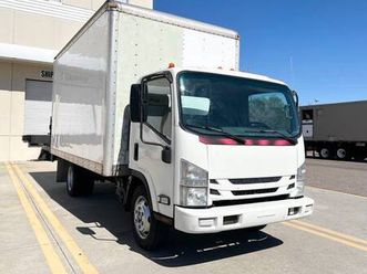 2018 isuzu npr box truck hd