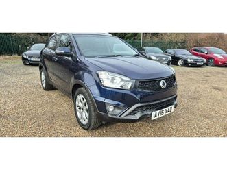 2016 2.2 korando elx 4x4 4wd 5dr