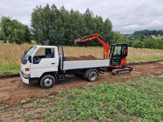 toyota dyna wywrotka kiper 3 strony po remoncie aluminiowa zabudowa sławkowice • olx.pl