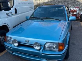 ford escort xr3i recaro edition 1 hand