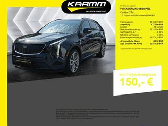 cadillac xt4 2.0 t sport awd navi+kamera+led
