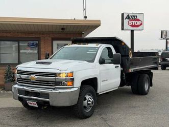 2017 chevrolet silverado 3500hd cc dump bed work truck 4x4