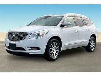 used 2017 buick enclave leather