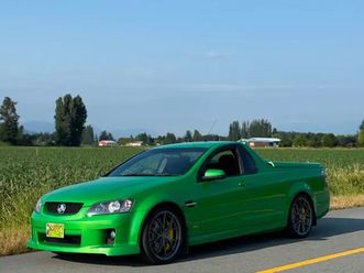 2008 holden ute ss commodore atomic green **supercharged 6.0l**