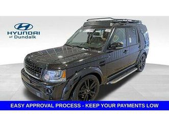 used 2016 land rover lr4 base