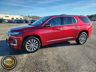 certified 2023 chevrolet traverse premier