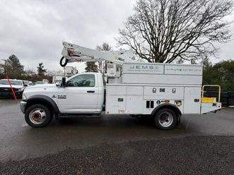 2018 ram 5500 6.7l 4x4 45’ altec bucket truck