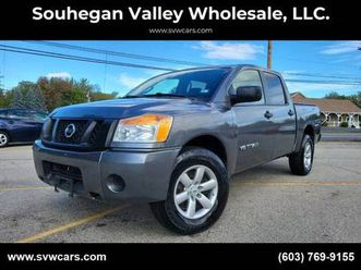 2013 nissan titan-crew cab-4x4-clean-runs good-just passed inspection