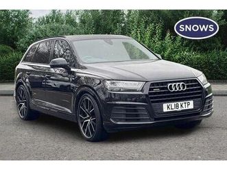 audi q7 3.0 tdi quattro black edition 5dr tip auto