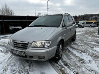 hyundai trajet 2.0 benzyna 7 osobowy + hak