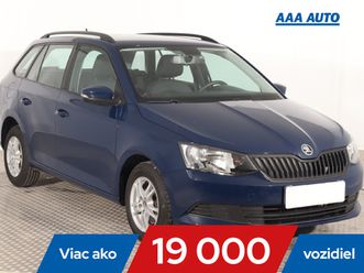 skoda fabia combi 1.0, base, klíma, park. senzory