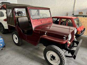 jeep cj-3 a versão civil (reconstruído) abril/80