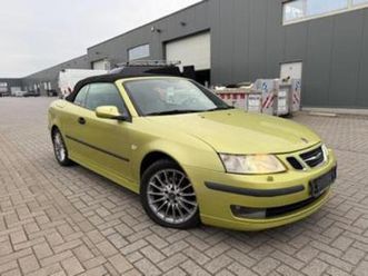 ② saab 9-3 cabrio 2.0 benzine automaat 1 jaar garantie — saab — 2ememain