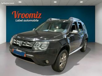 dacia duster 1.6 sce 115 cv 4x4 bvm6 prestige/2e main/gps/clim/regul/s chauffants/cuir/radars/blueth