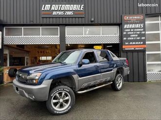 chevrolet avalanche v8 5.3 4x4 vortec