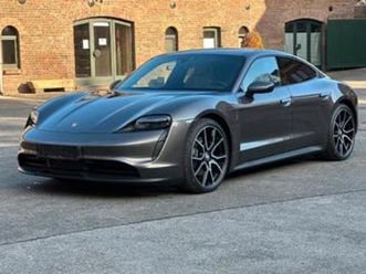 ② porsche taycan 4 perf+ distinguished paint to sample combo — porsche — 2ememain