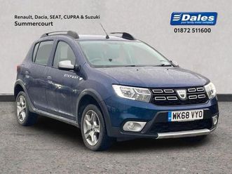 2018 dacia sandero stepway sandero stepway 0.9 tce comfort 5dr hatchback hatchback petrol manual