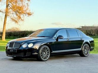 2009 59 bentley continental flying spur speed 6.0 w12