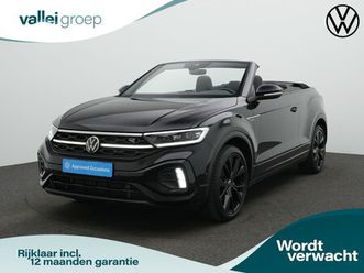 volkswagen t-roc cabrio - 1.5 tsi 150 pk dsg r-line | iq light | achteruitrijcamera | stuur/stoelverwarming | sporto