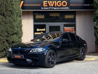 bmw m5 v f10m 560ch dkg7 *siege individual rouge*toit panoramique*soft close*