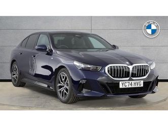 bmw 5 series 520i m sport saloon 2.0 4dr