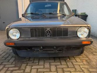volkswagen golf 1 gti vw mk1 1.8 dx motor 1983