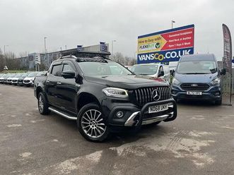 mercedes-benz x-class 3.0 cdi v6 power pickup double cab 4dr diesel g-tronic+ 4matic euro 6 (258 ps)
