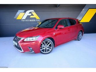 lexus ct f sport agosto/15