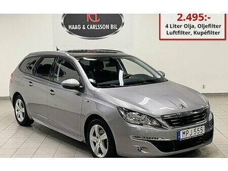 peugeot 308 blue hdi120 8v ,dragkrok
