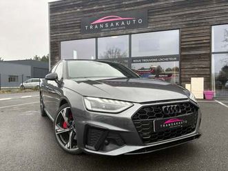 audi a4 avant *car play* *camera de recul* 40 tfsi 204 s tronic 7 quattro s edition