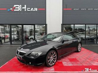 bmw série 6 cabriolet 645ci 4.4 335 pack luxe bva