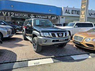 nissan patrol super safari nissan patrol super safari model 2023 km 55000 5 years warranty from alrostamani