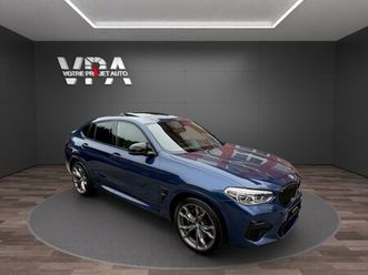 bmw x4 x4m competition 3.0i 510 ch - xdrive • hud camera 360° toit panoramique cuir led adaptatifs