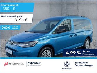 volkswagen caddy maxi 2.0tdi life 5jg+led+nav+shz+rfk+lm16