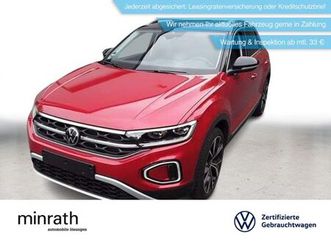 volkswagen t-roc style 1.5 tsi dsg matrix+navi+shz+ahk+pano