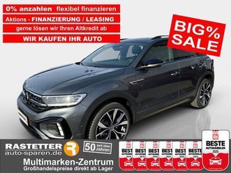 volkswagen t-roc tsi dsg r-line panosd+19z+acc+kamera+parka