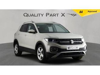 2023 volkswagen t-cross 1.0 tsi sel euro 6 (start/stop) 5dr hatchback petrol manual