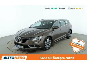 renault talisman grandtour 1.6 tce energy dragkrok, gps