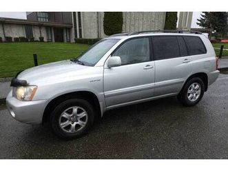 2003 toyota highlander limited