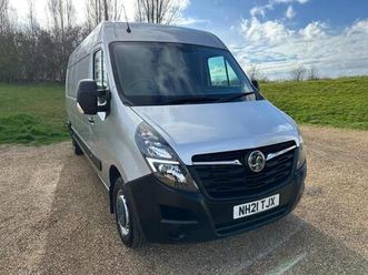 2021 vauxhall movano 2.3 cdti 3500 biturbo edition fwd l3 h2 euro 6 5dr panel van diesel manual