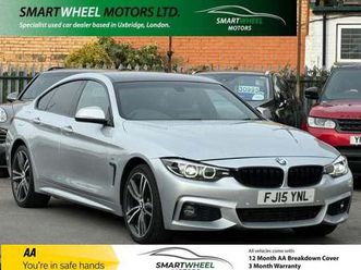 2015 bmw 4 series gran coupe 2.0 420i m sport auto xdrive euro 6 (start/stop) 5dr coupe petrol automatic