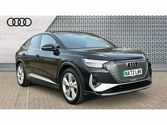 audi q4 sportback e-tron s line 40