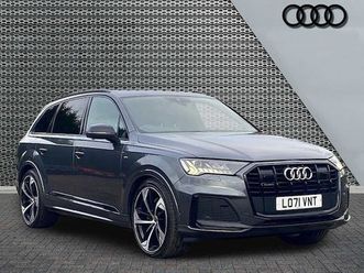audi q7 suv black edition 50 tdi quattro tiptronic