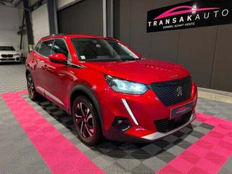 peugeot 2008 1.2 100 cv allure + caméra de recul + carplay + full led